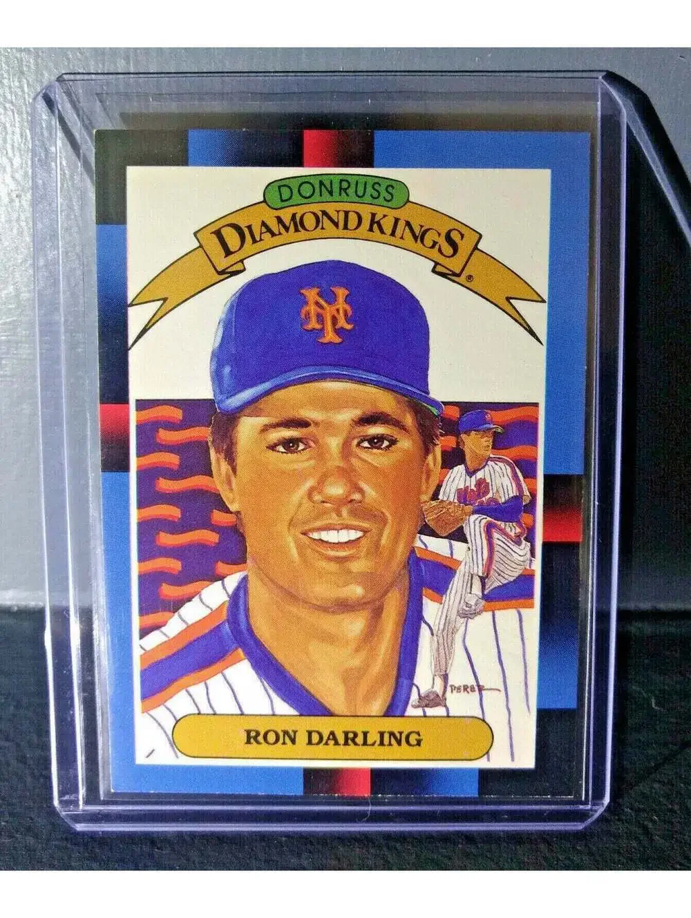 1988 Ron Darling Donruss Diamond Kings #6 Baseball Card